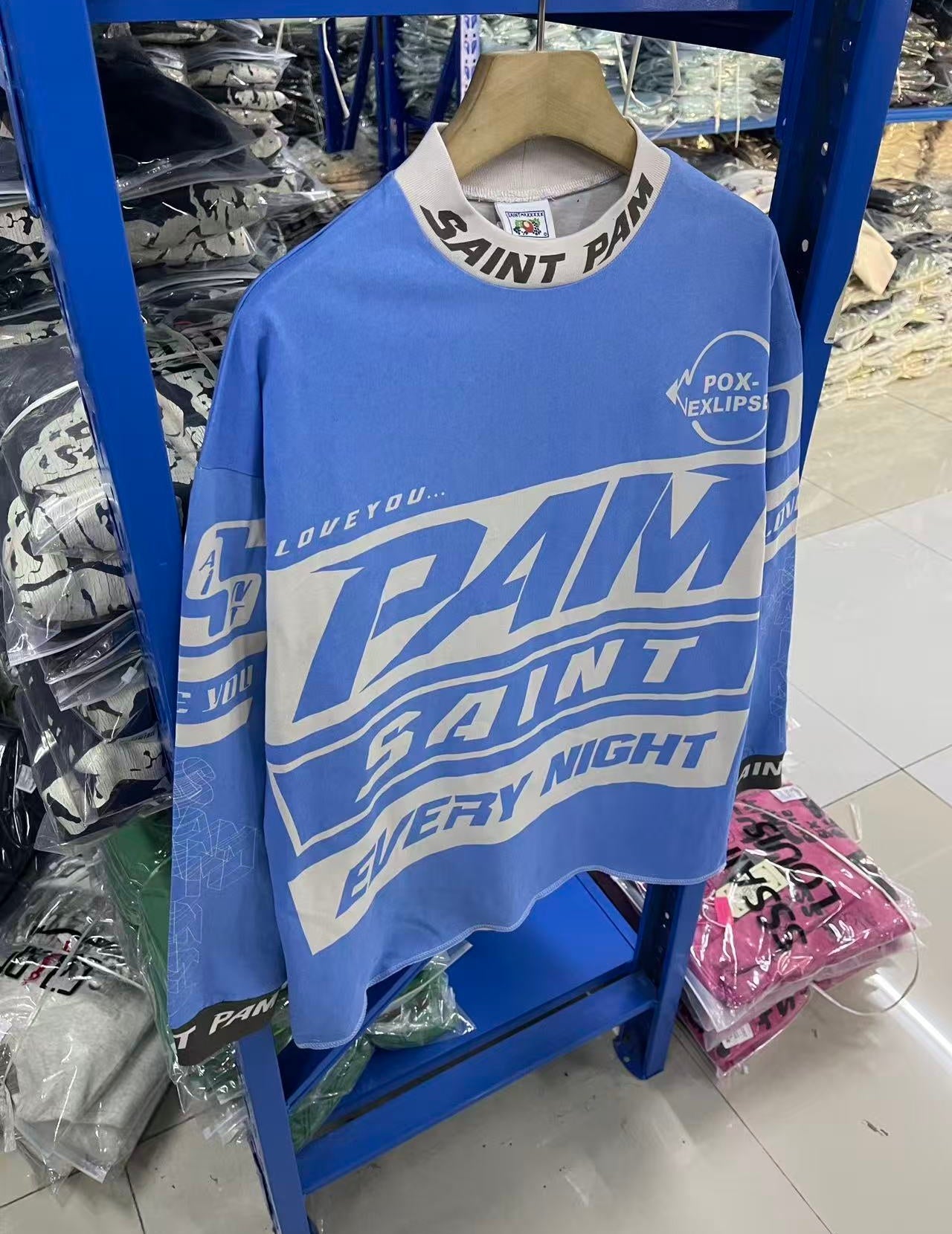 Saint Michael long sleeve shirts