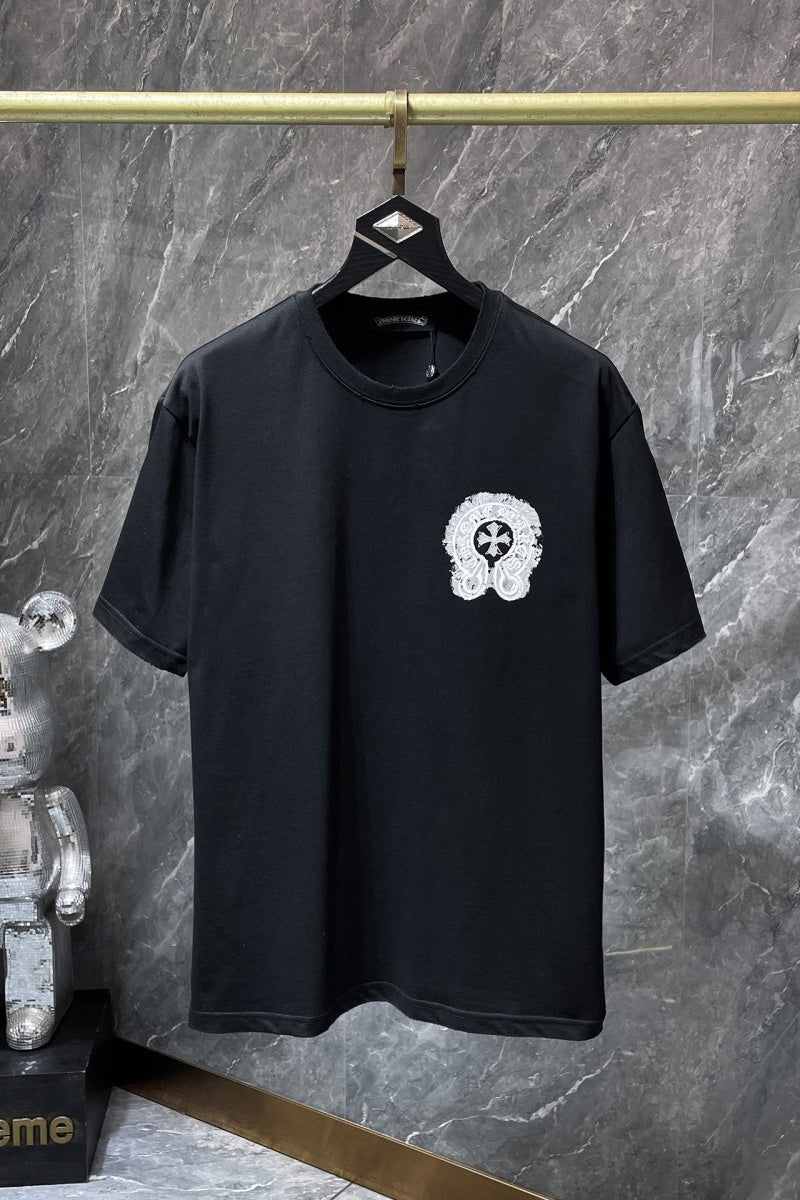 Chrome heart T shirts High-quality 100% cotton streetwear