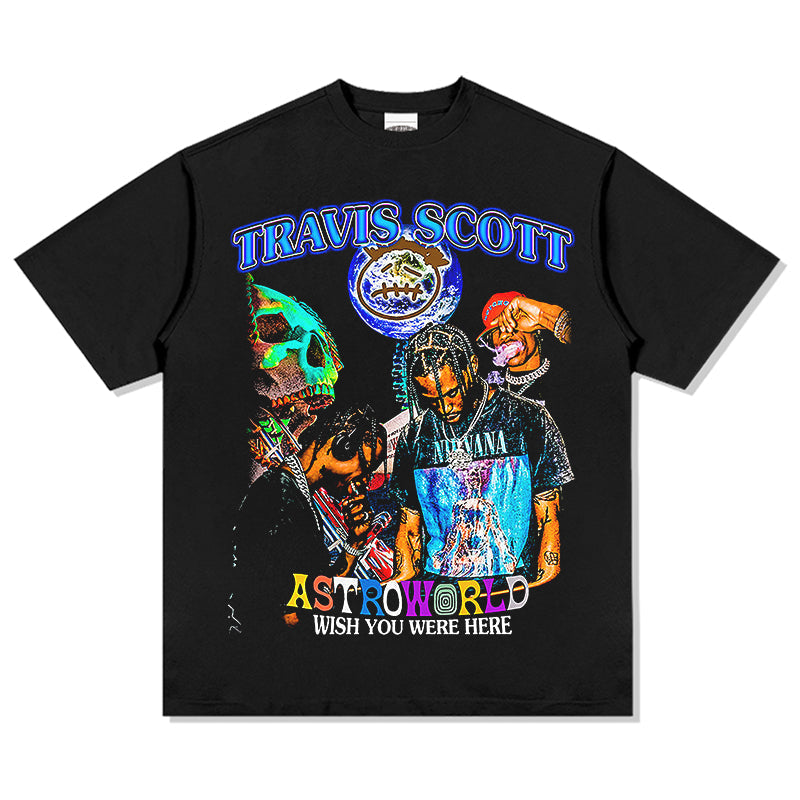 TRAVISCOT Scott Blue Label T-Shirt