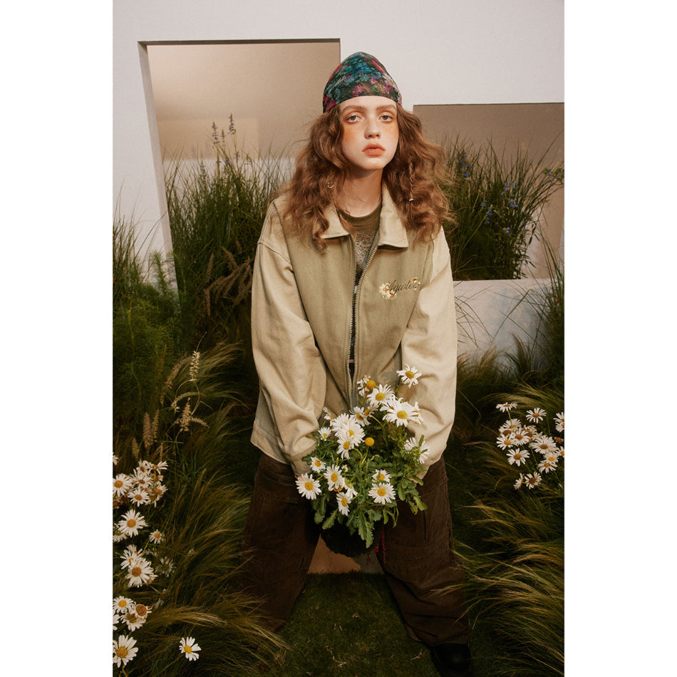 Unisex Jacket Autumn Vintage Jacket Men and Women Couple Jacket