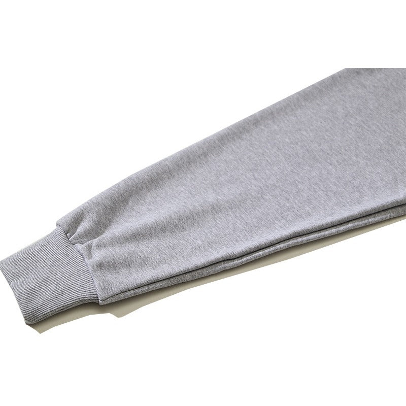 OW hoodie ECG Pattern Arrow Sleeve Hood