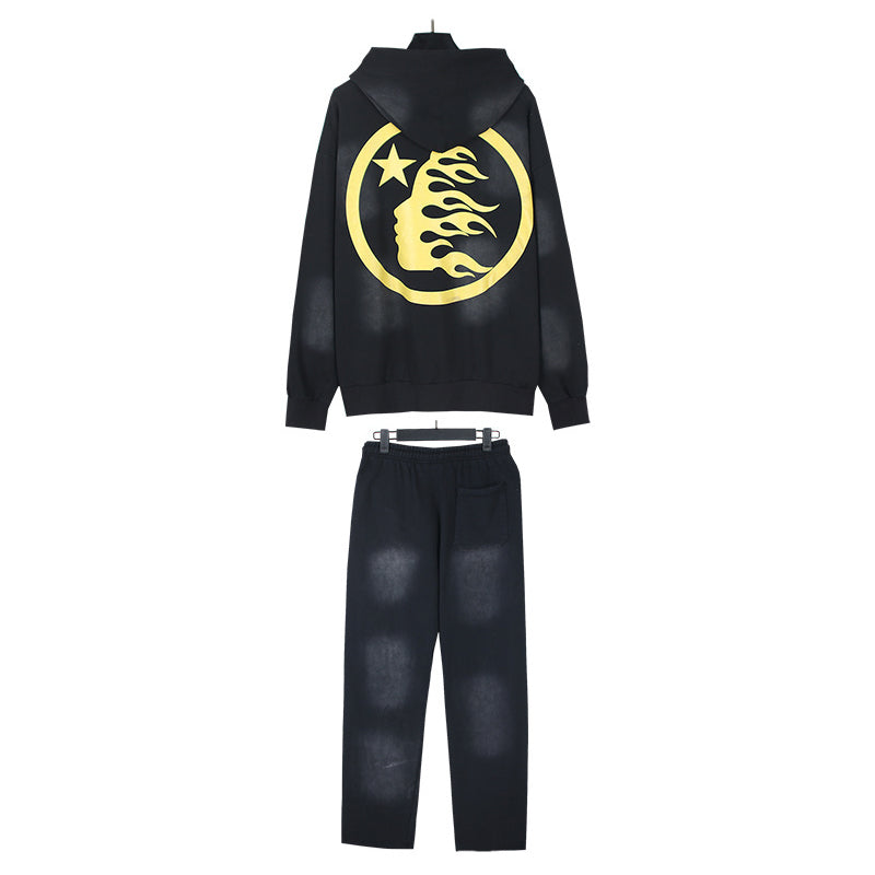 HS Hoodie And Pants Two-Piece Set