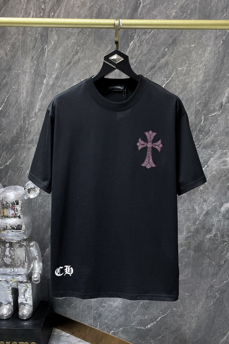Chrome heart T shirts High-quality 100% cotton streetwear