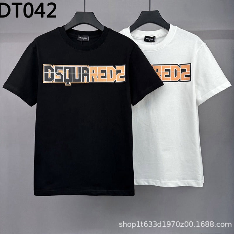 DSQ2 T Shirts Tide Letter Print