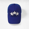Amiri Hat Peaked Cap Sunshade Beach Casual Hat Adjustable Metal Lock Baseball Cap