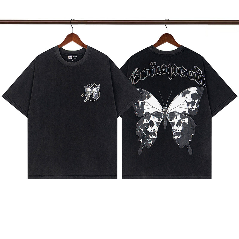 Godspeed T-Shirt Retro Fantasy Pattern