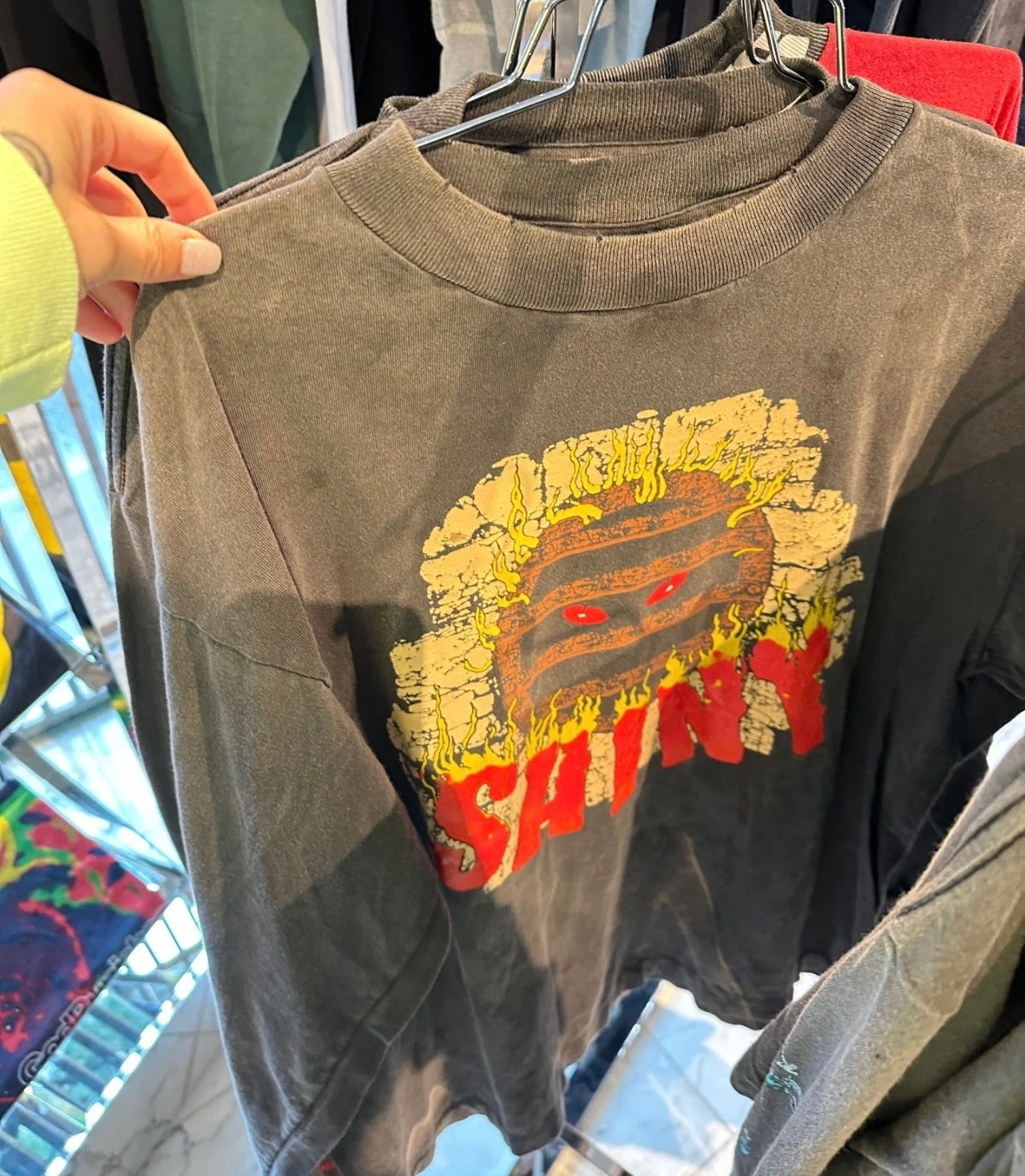 Saint Michael long sleeve shirts