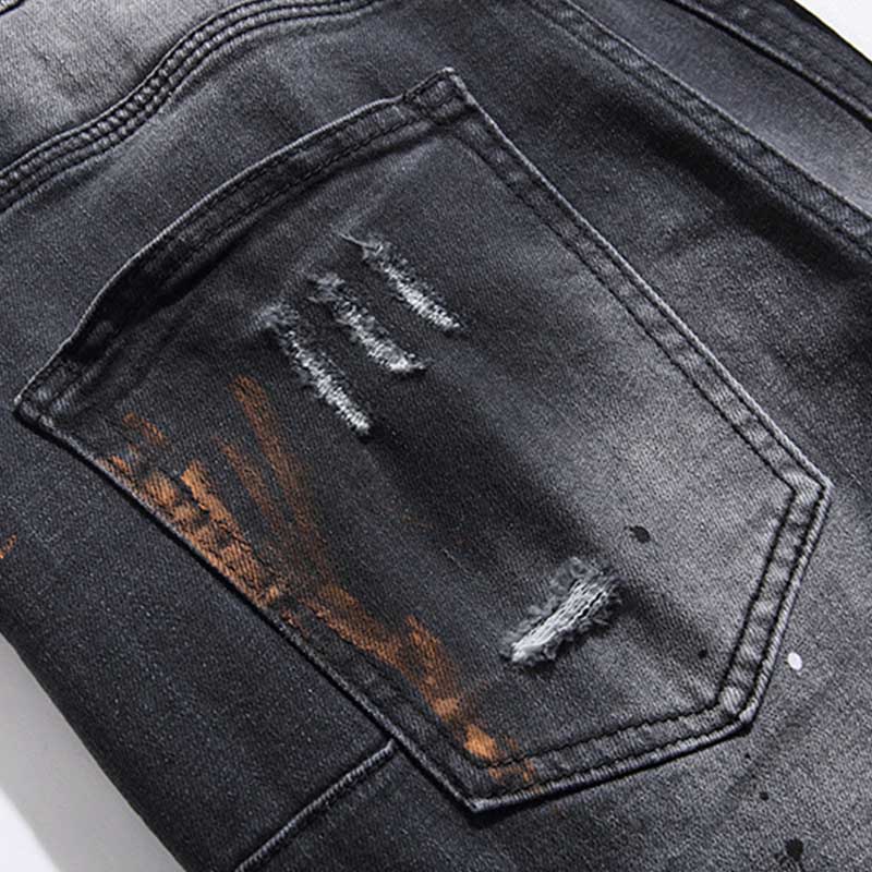 Mens trendy purple jeans, 100% cotton Jeans #PU101