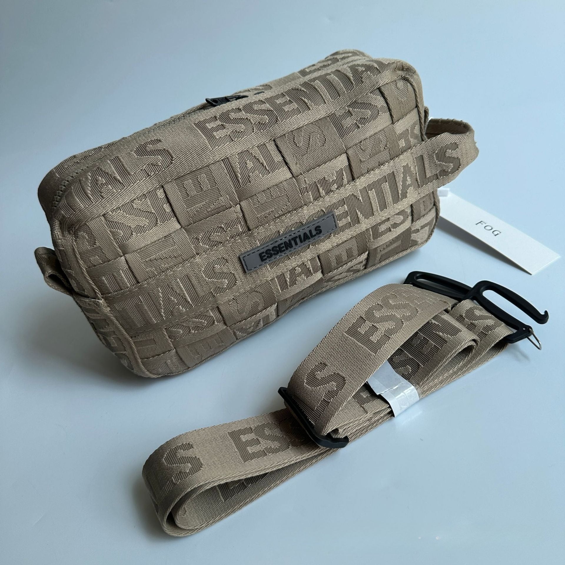 FOG ESSENTIALS Bag autumn and winter jacquard knitting tooling wind messenger bag shoulder bag