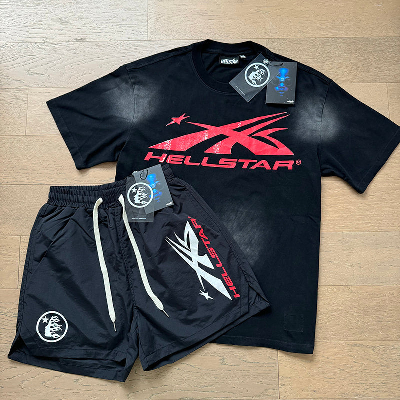 HS T-Shirt And Shorts Two-Piece Set
