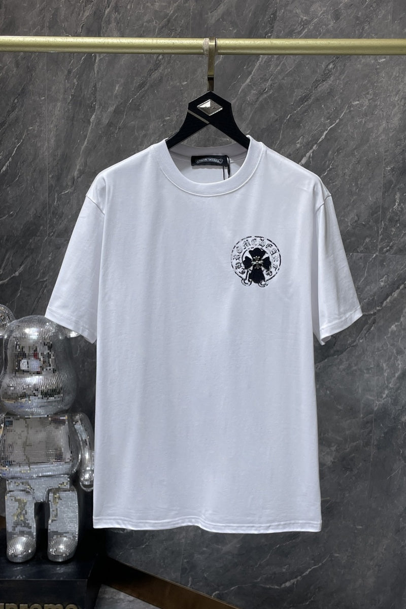 Chrome heart T shirts High-quality 100% cotton streetwear