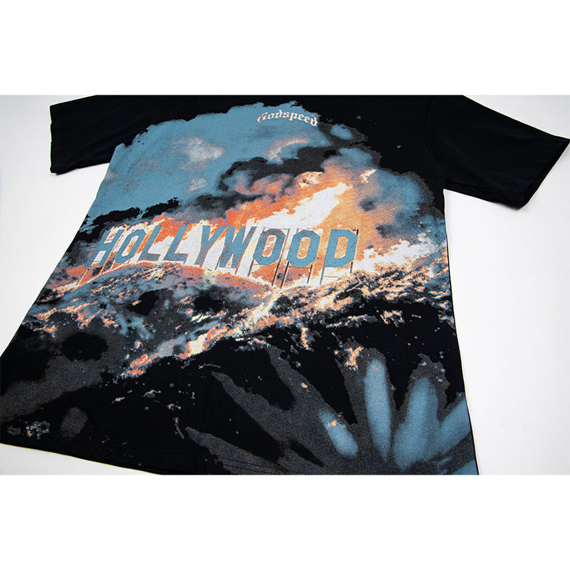 Godspeed T-Shirt Retro Fantasy Pattern