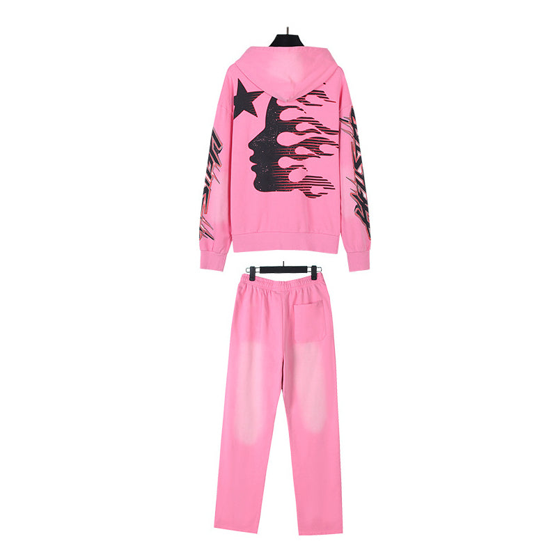 HS Hoodie And Pants Two-Piece Set