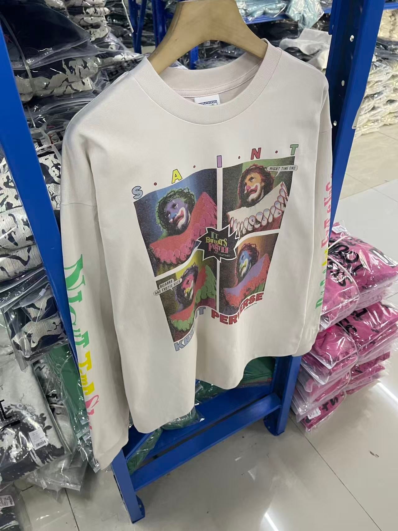 Saint Michael long sleeve shirts