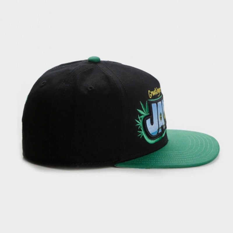 Trendy flat brimmed snapback hats letter hip hop style grids