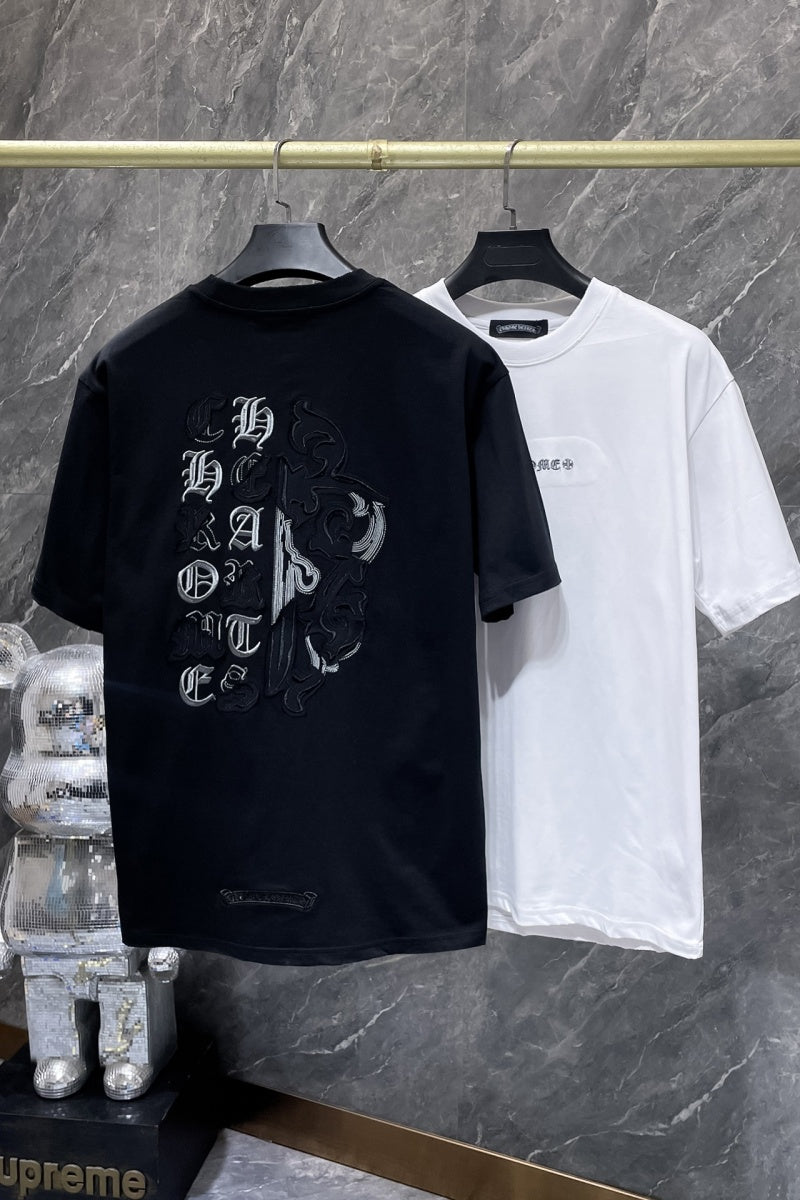 Chrome heart T shirts High-quality 100% cotton streetwear