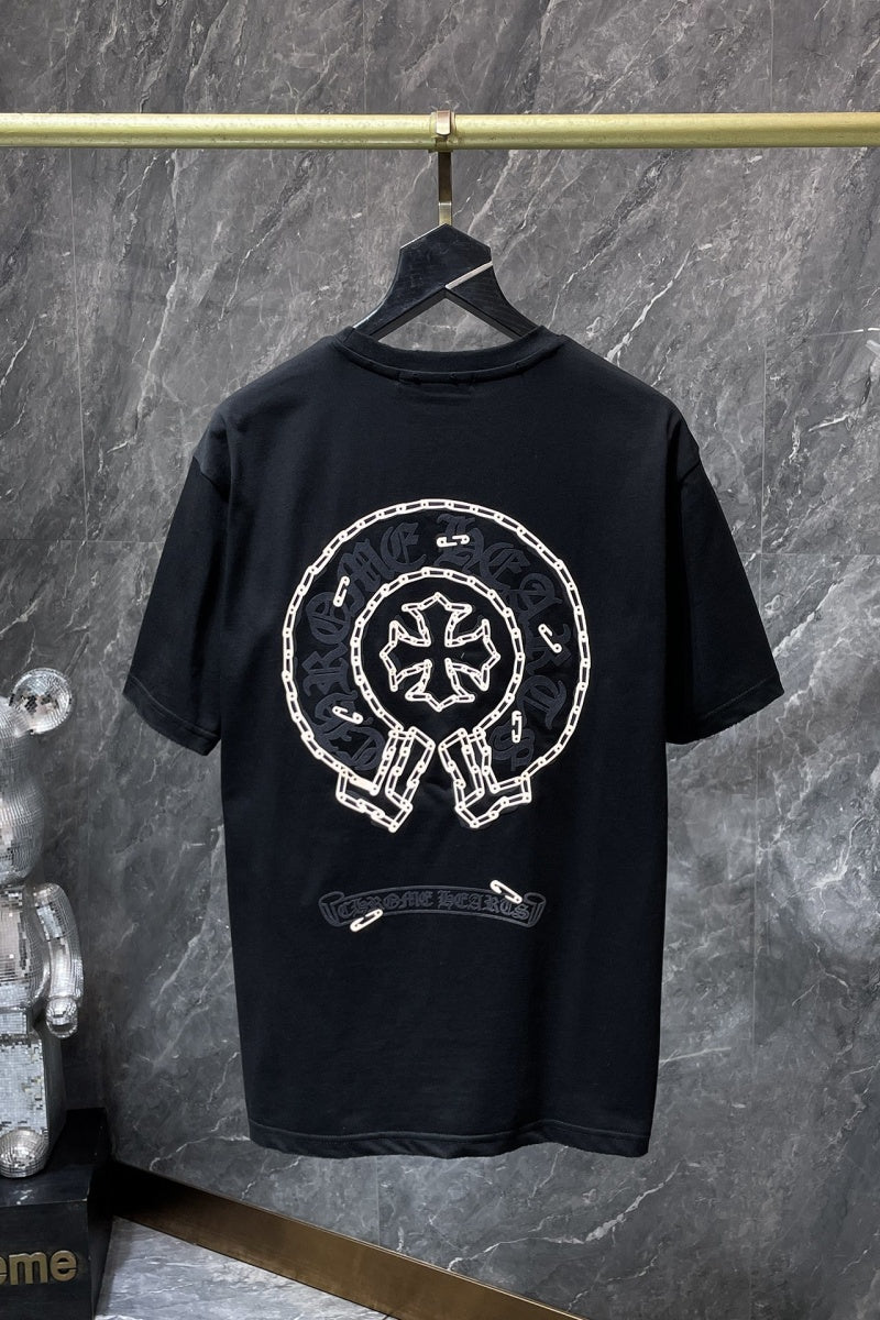 Chrome heart T shirts High-quality 100% cotton streetwear