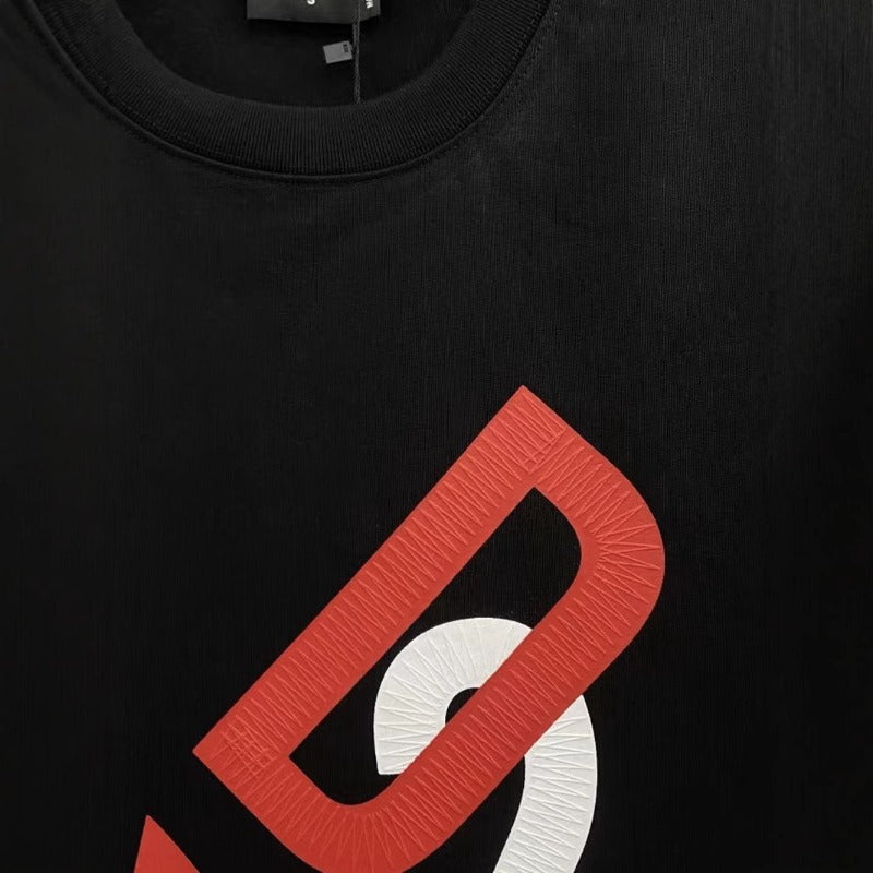 DSQ2 T Shirts Maple Leaf Letter Print