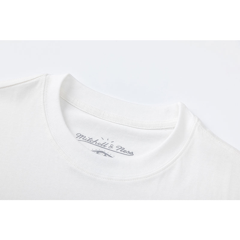 Travis Scott T Shirts x Mitchell x Ness Wisconsin Badgers Hand-Drawn collaboration short-sleeve
