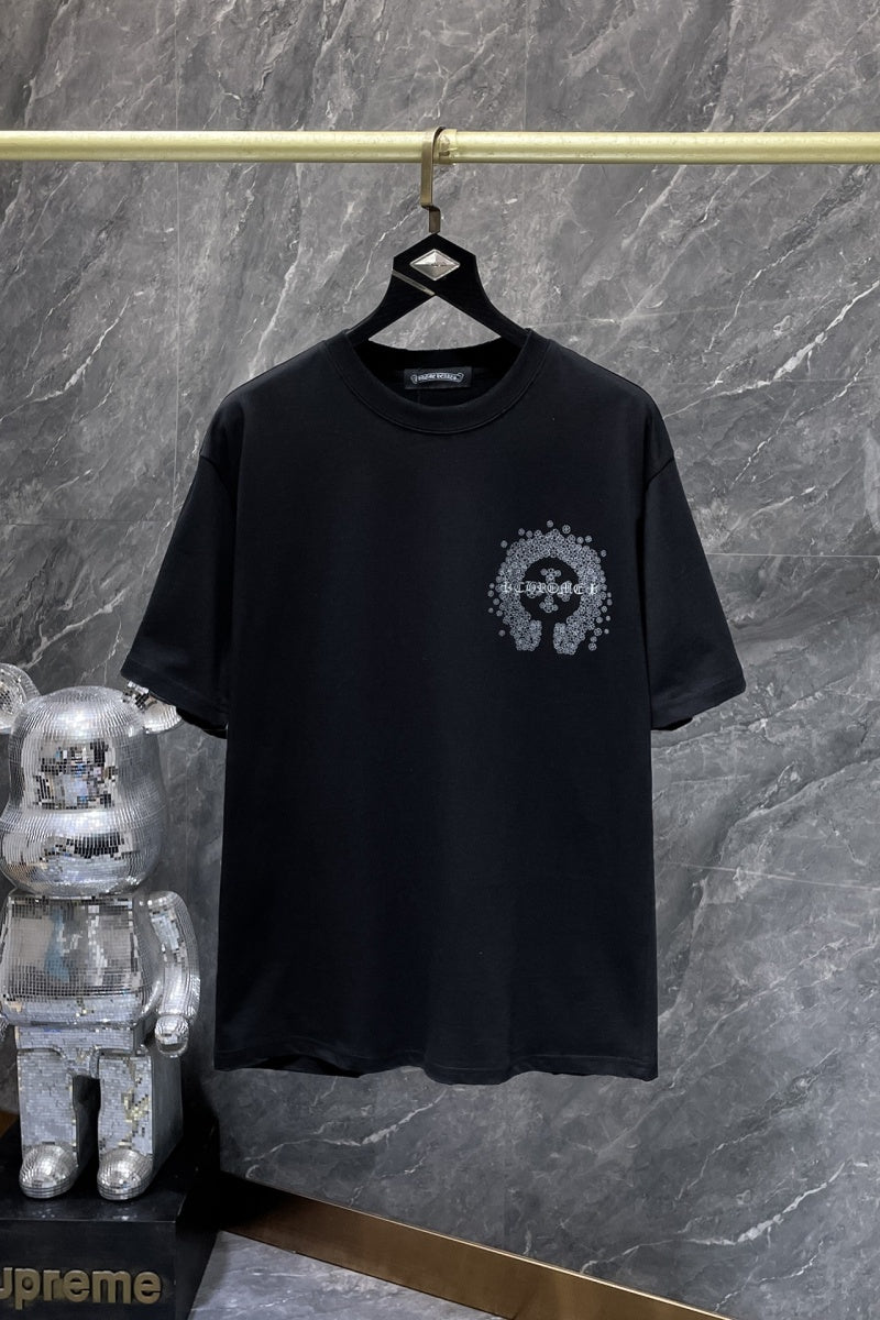 Chrome heart T shirts High-quality 100% cotton streetwear