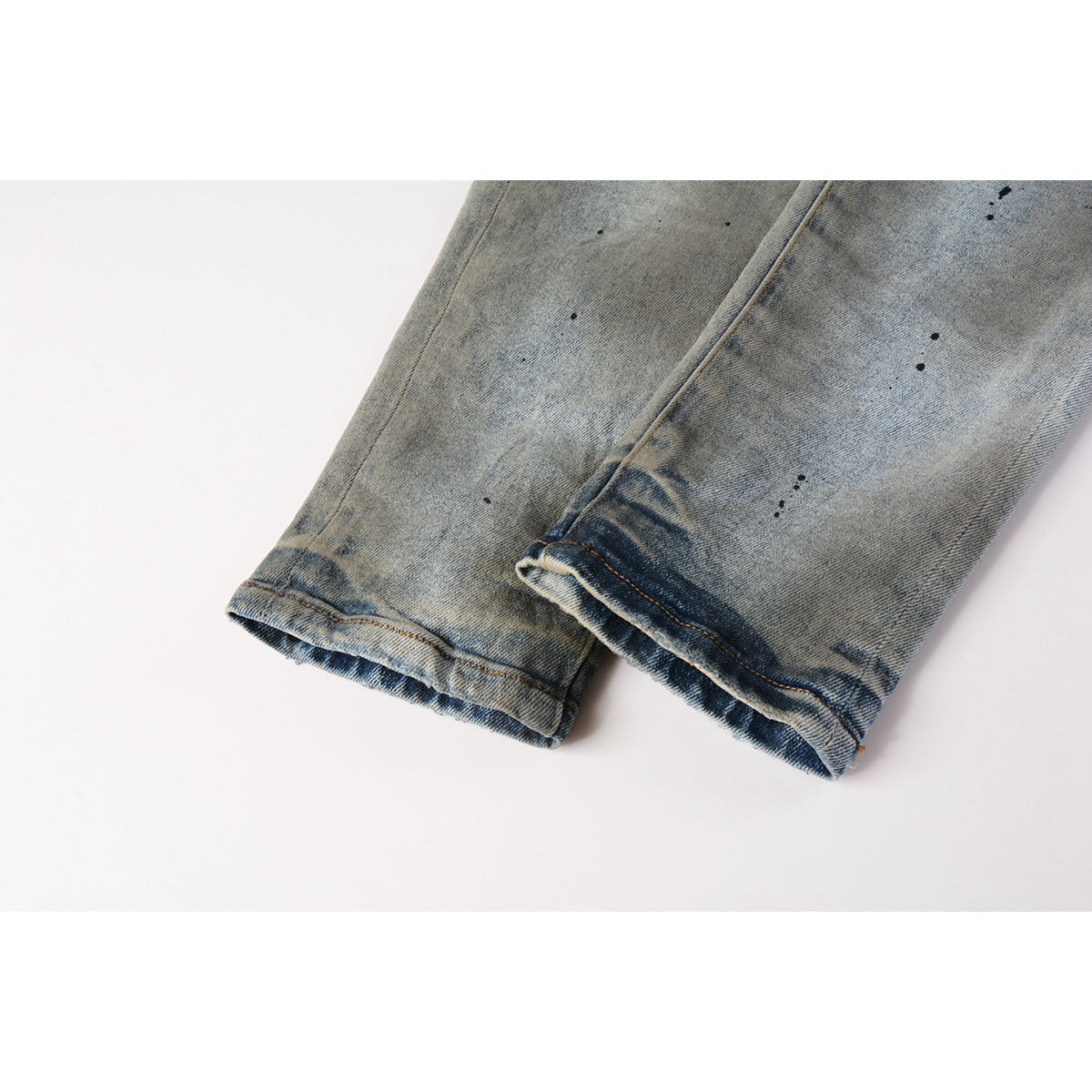 Mens trendy purple jeans, 100% cotton Pure Cotton High Street Trend