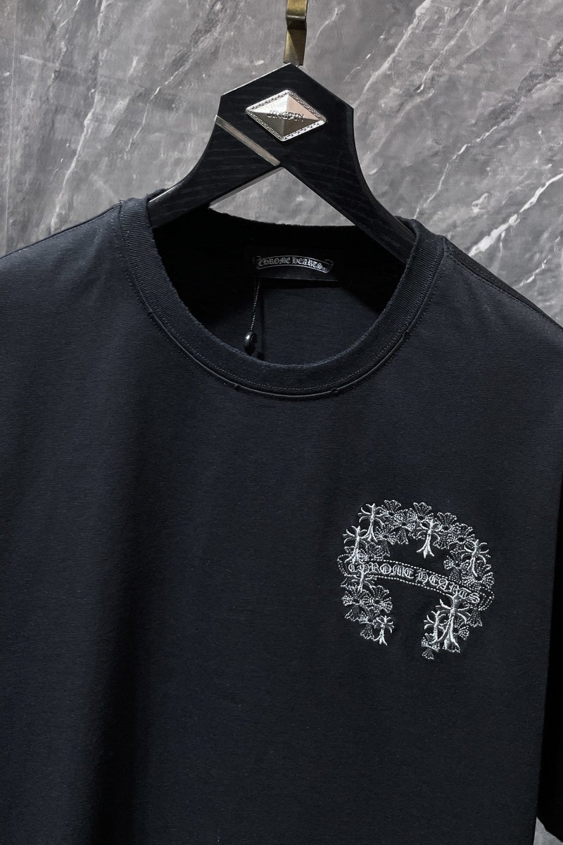 Chrome heart T shirts High-quality 100% cotton streetwear