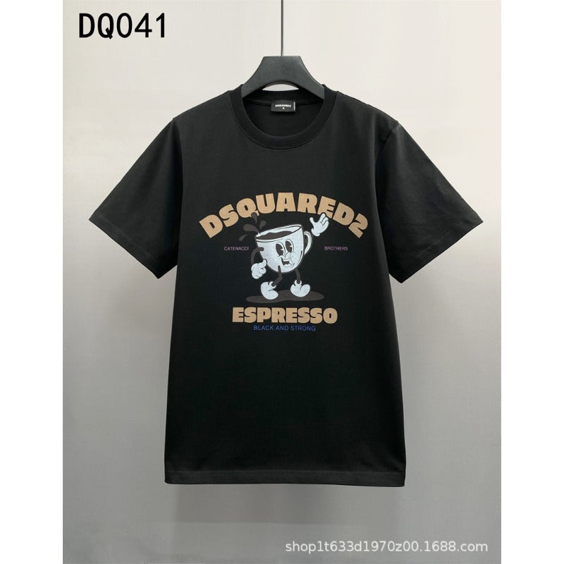 DSQ2 T Shirts Color Printed Trend Brand