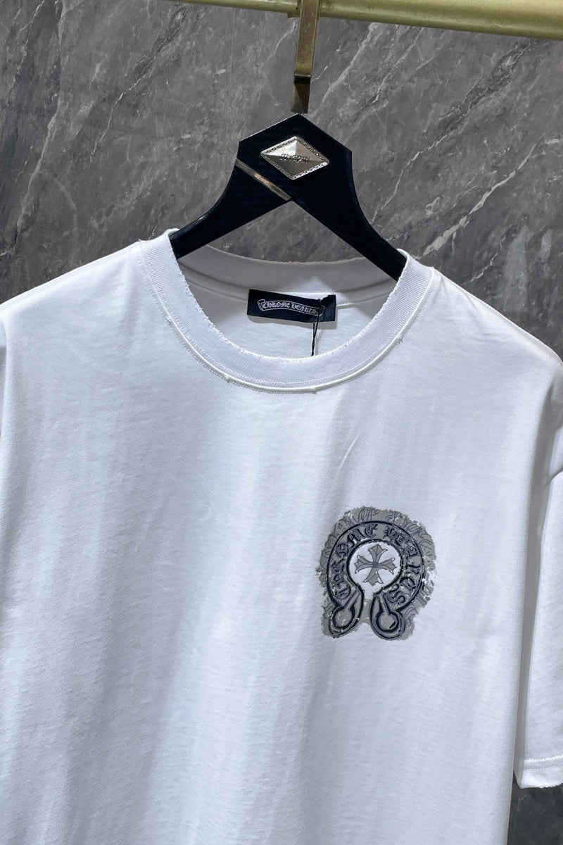 Chrome heart T shirts High-quality 100% cotton streetwear