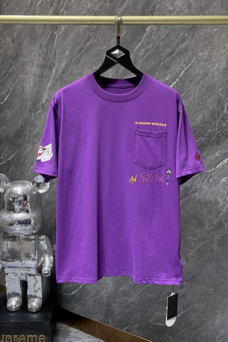 Chrome heart T shirts High-quality 100% cotton streetwear