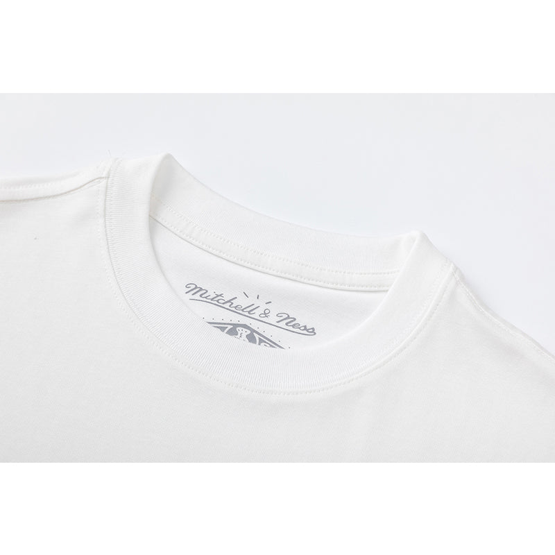 Travis Scott T Shirts x Mitchell x Ness North Carolina AT Aggies Hand-Drawn Short Sleeve