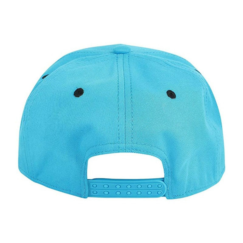 Trendy flat brimmed snapback hats cartoon men and women neutral