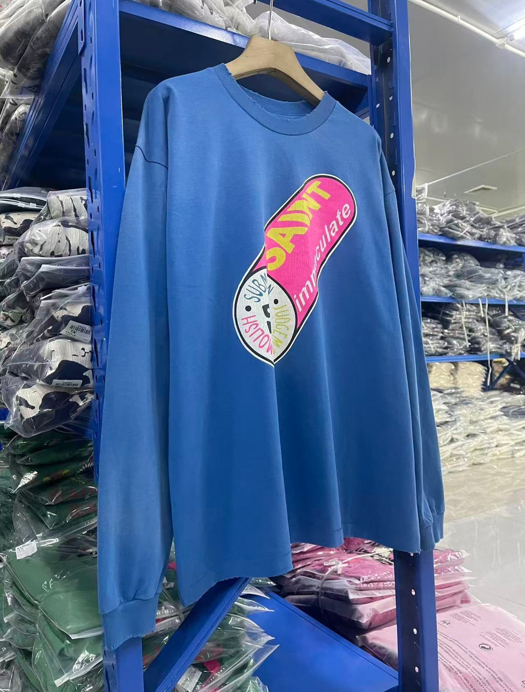 Saint Michael long sleeve shirts