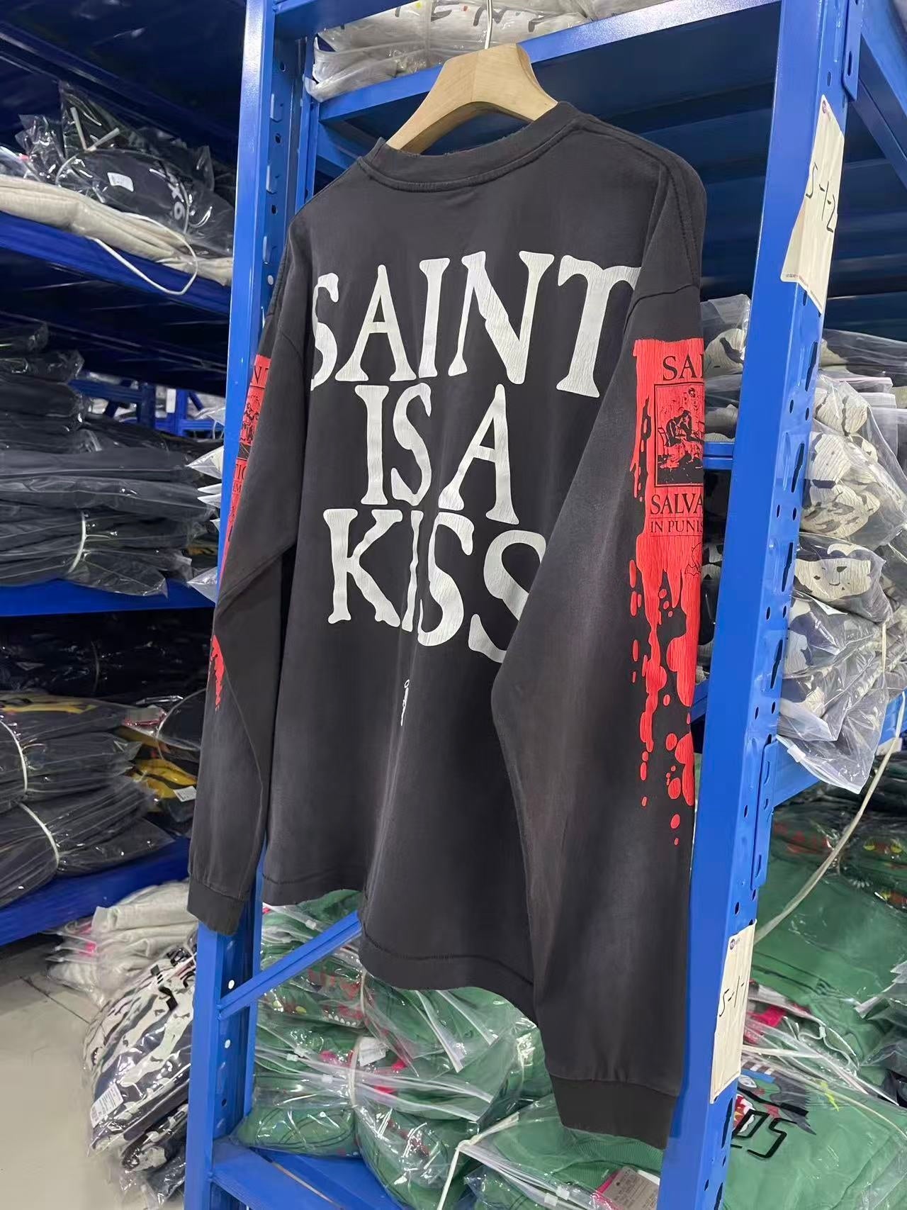 Saint Michael long sleeve shirts