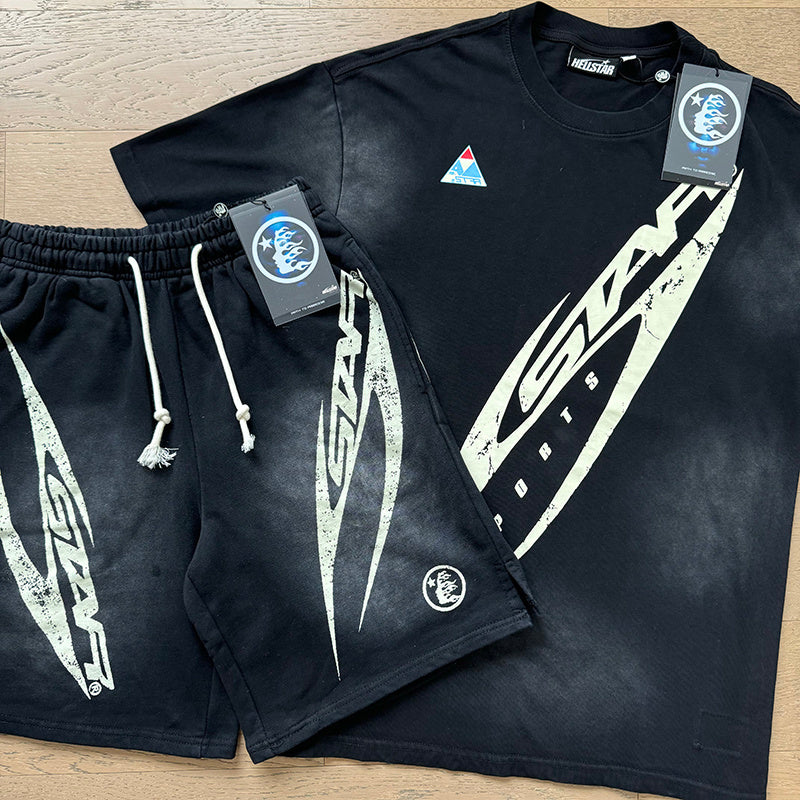 HS T-Shirt And Shorts Two-Piece Set