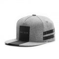 Trendy flat brimmed snapback hats breathable sunshade