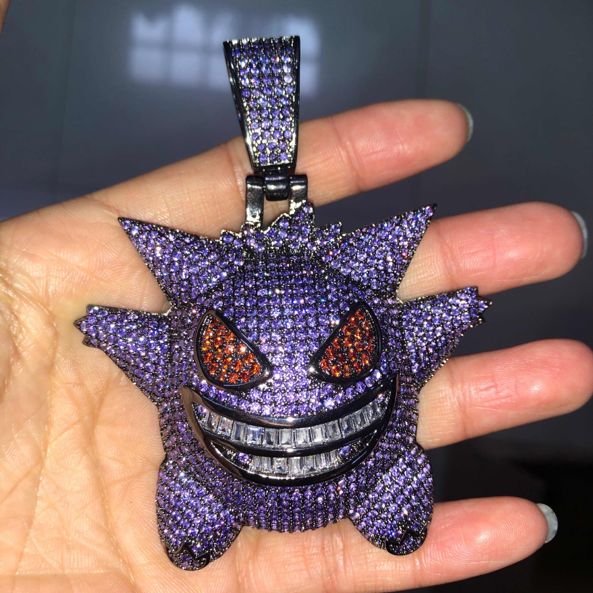 Jewelry full of zircon Geng Gui pendant Pokemon anime Pok¨¦mon Spectrum