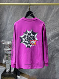 CHH  Heart Long Sleeve Shirt Unisex Fashion Loose Long Sleeve Shirt