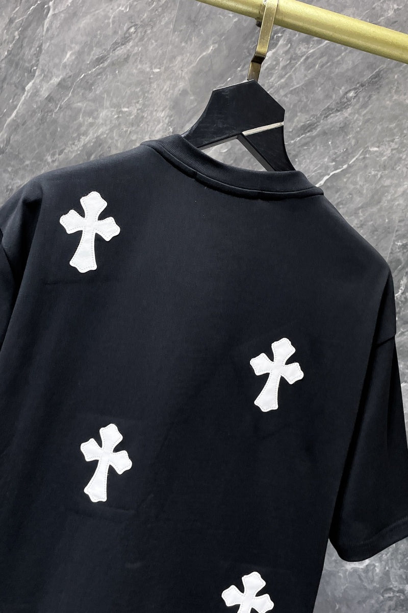 Chrome heart T shirts High-quality 100% cotton streetwear