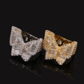 Rings Zircon Butterfly Ring Hip Hop St. Valentine's