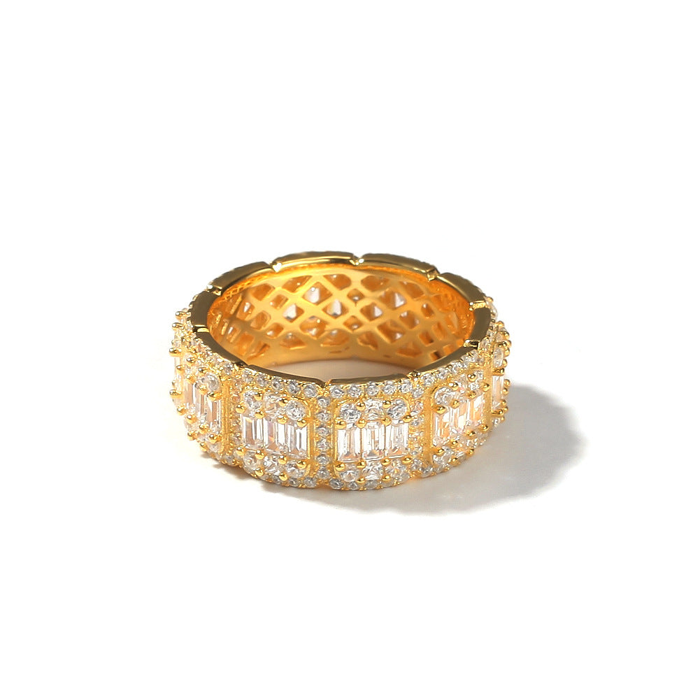 Rings Copper Zircon Ring Vintage TikTok Royalty Spectrum
