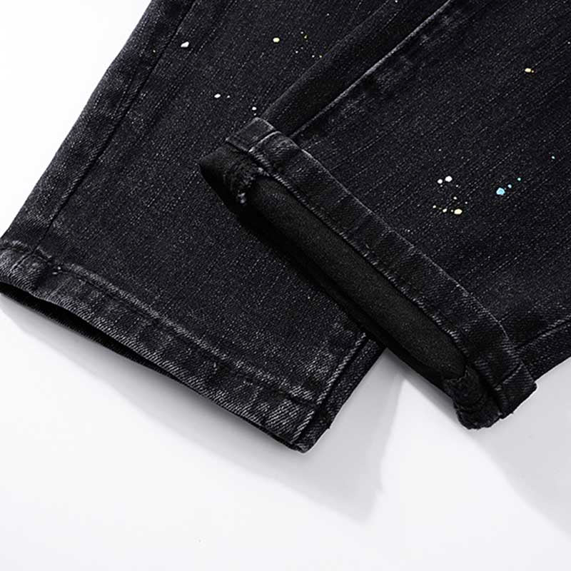 Mens trendy purple jeans, 100% cotton Jeans #PU140
