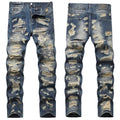 Mens Fashion Jeans damaged #027