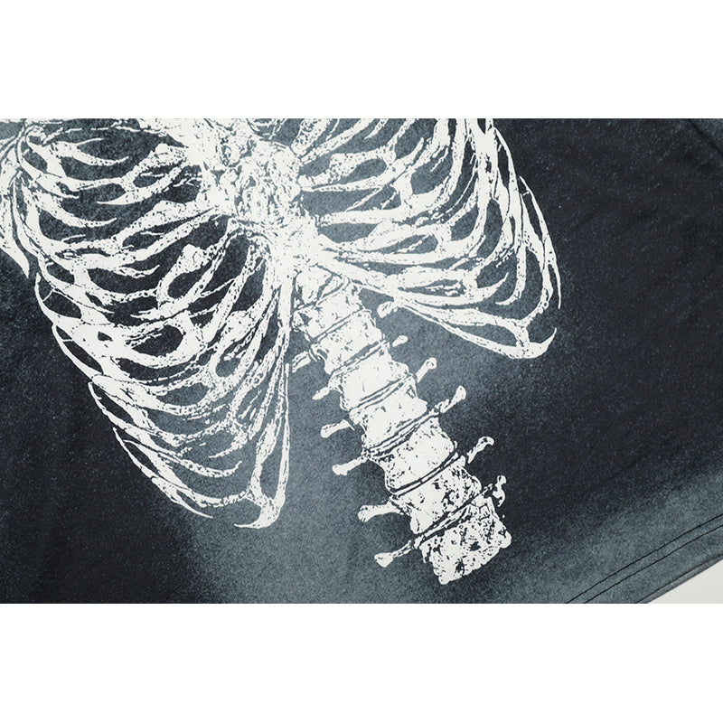 HS Long Sleeve Shirts Hip-hop loose oversize