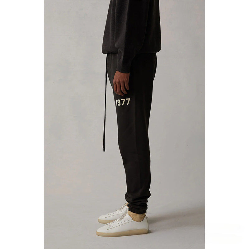 Fog Essentials Sweatpants Unisex ?¡¥1977?¡¥ Loose Fleece Sweatpants
