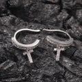 Earrings Zircon 'Cross' Earring Crosses