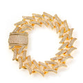 Bracelet Thorns Cuban Zircon Hip Hop Bracelet St. Valentine's Spectrum