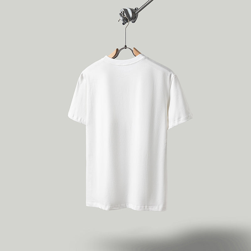 Travis Scott T Shirts x Mitchell x Ness Clemson Tigers Hand-Drawn Short Sleeve