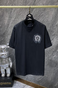 Chrome heart T shirts High-quality 100% cotton streetwear