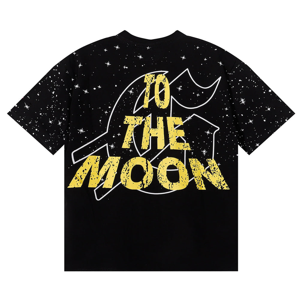 Godspeed T Shirts Astronaut Earth Gypsy Printing Cotton Casual Short Sleeve Men and Women