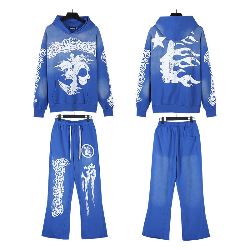 HS Hoodie And Pants Two-Piece Set